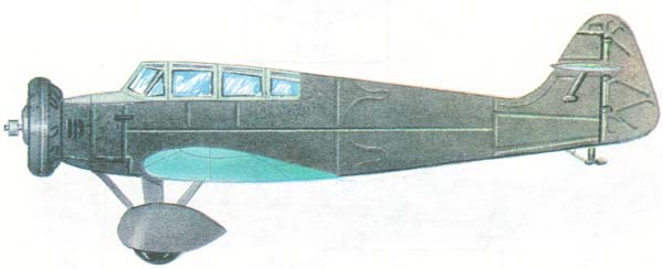 Экспериментальный самолет ЭМАИ-1 «Серго Орджоникидзе». СССР