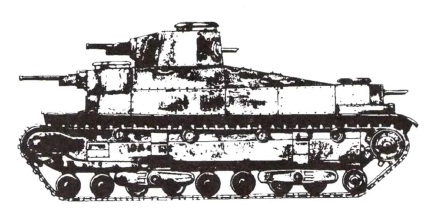 Первенец - Тяжелый танк FCM 1A. Франция