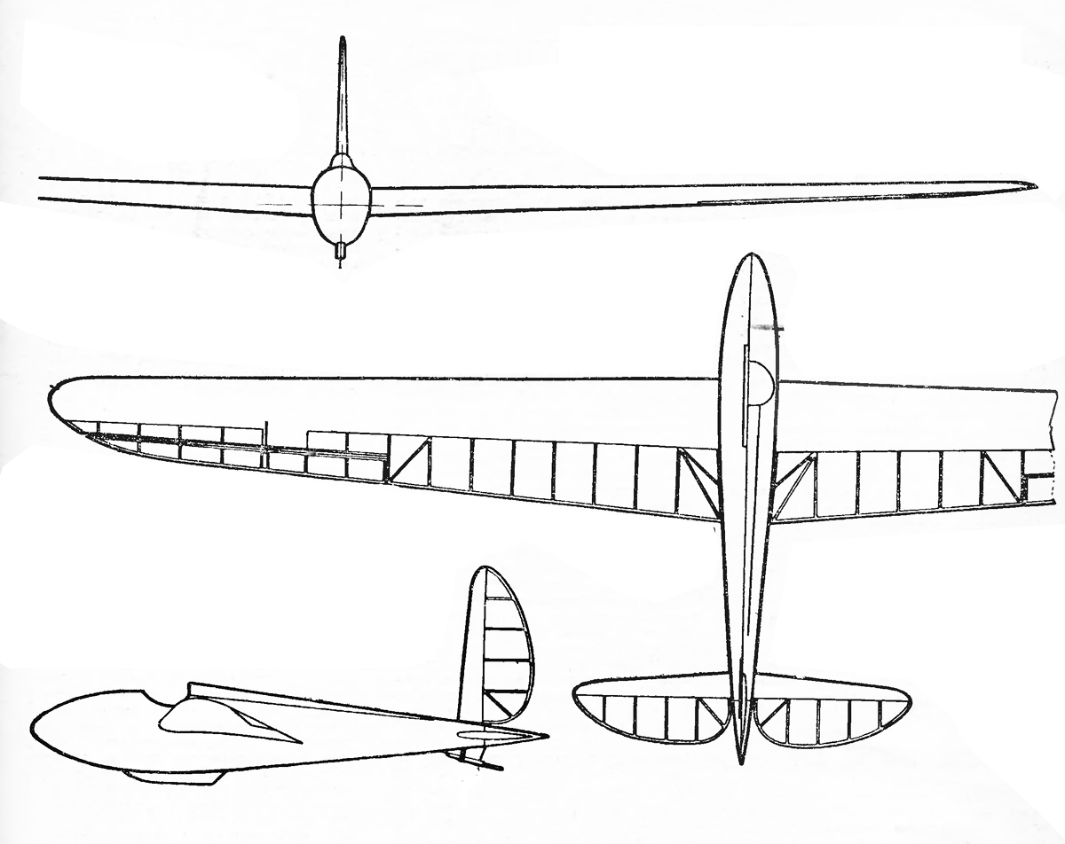Легкие крылья Грибовского. Часть 1 Планеры и самолеты от Г-1 до Г-9