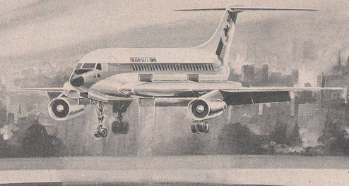 Уменьшитель аэропортов. Проект пассажирского самолета Hawker Siddeley HS.141. Великобритания