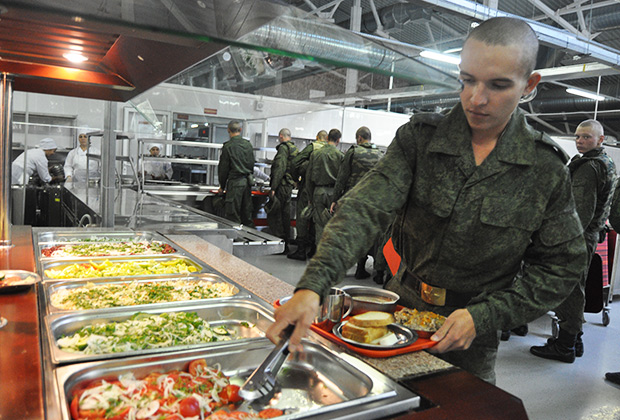 Высокая кухня российской армии