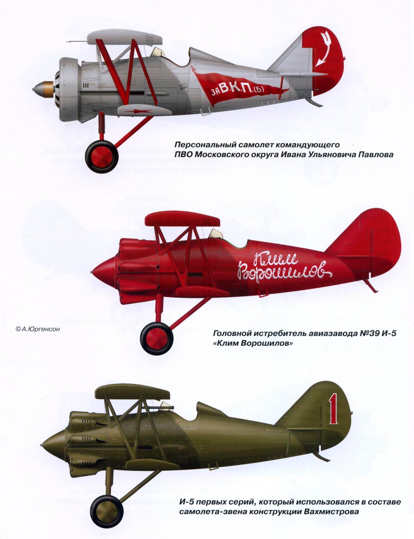 Михаил Маслов «Первые истребители СССР. От И-1 до И-5» Скачать