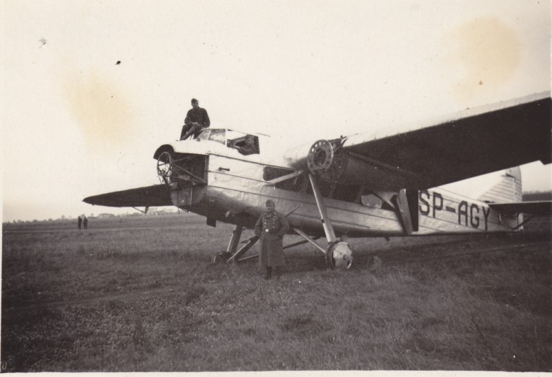 Пассажирский самолет P.Z.L.4. Польша