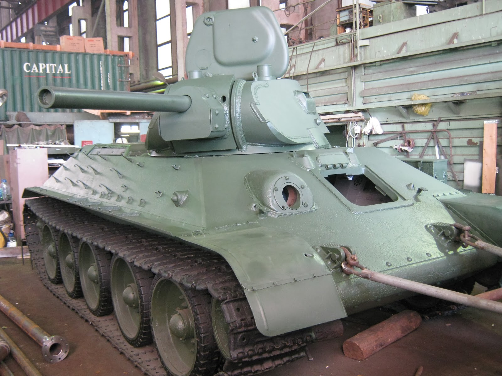 Восстановление Т-34-76