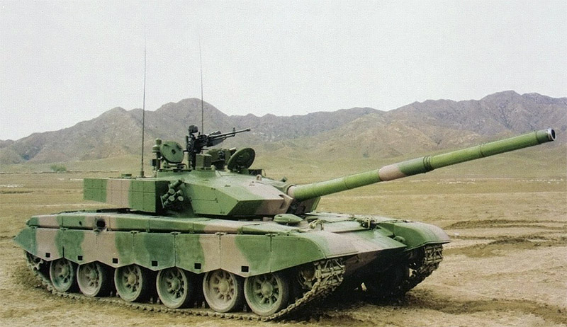 Грозная танковая броня Поднебесной