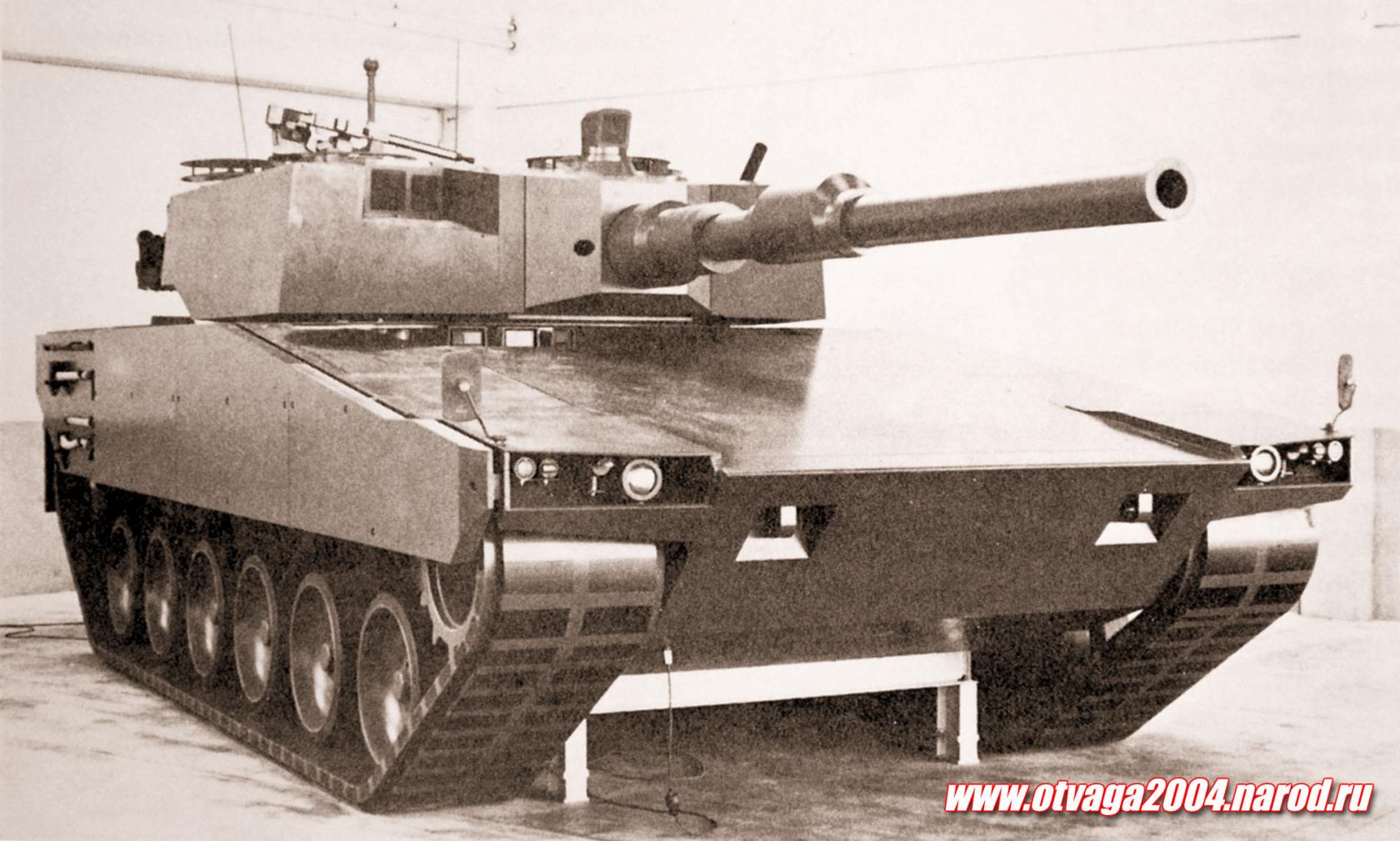 Проект основного боевого танка NKPz. Швейцария