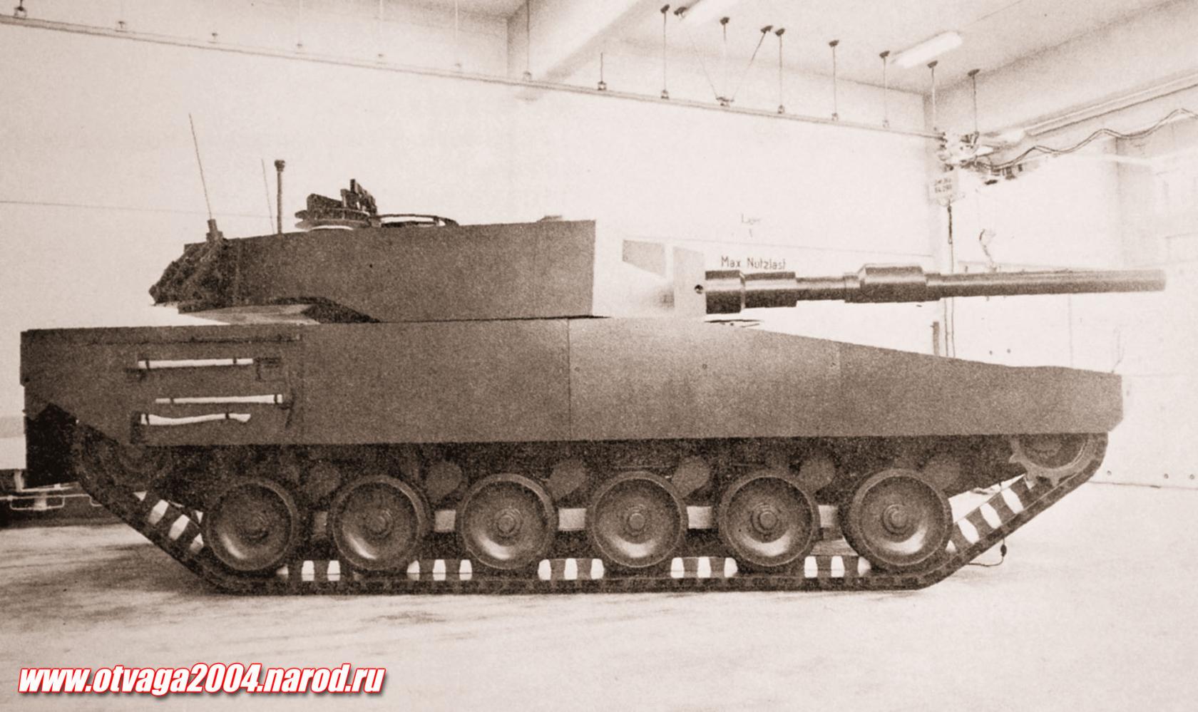 Проект основного боевого танка NKPz. Швейцария