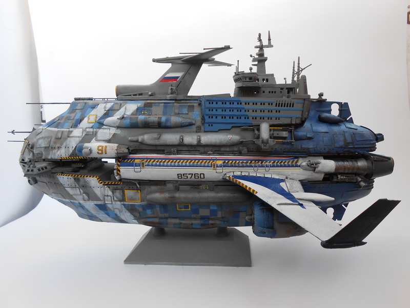 Звёздный крейсер КЛ-12 Пиранья. Российский космический флот