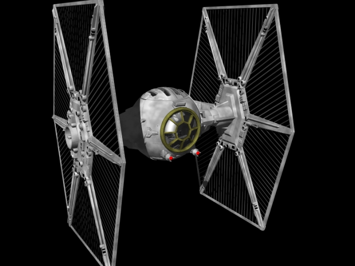 TIE FIGHTER и Ионный двигатель