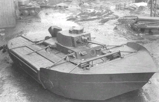 Плавающий вариант Pz 38