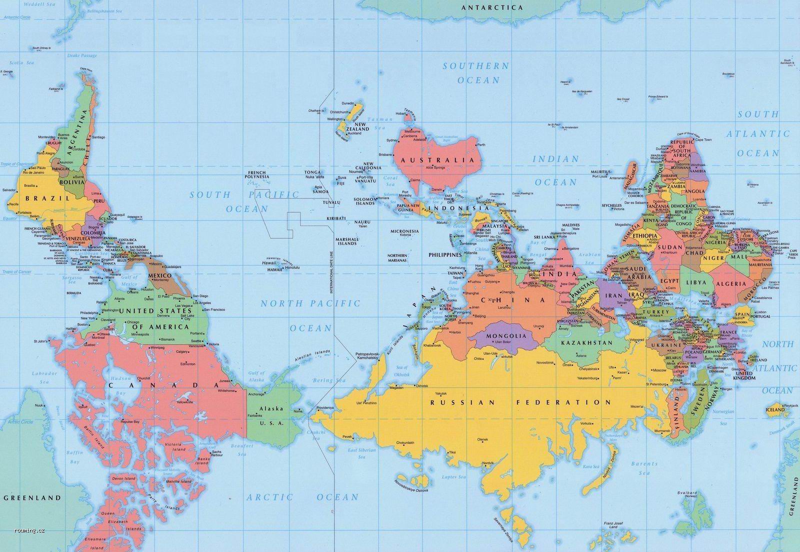 Альтернативные карты мира