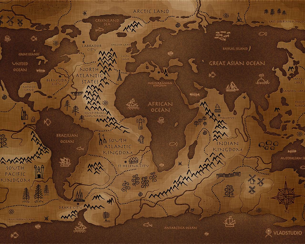 Альтернативные карты мира