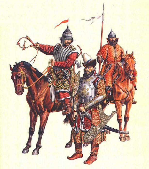 Доспехи и вооружение русских воинов в 16 веке