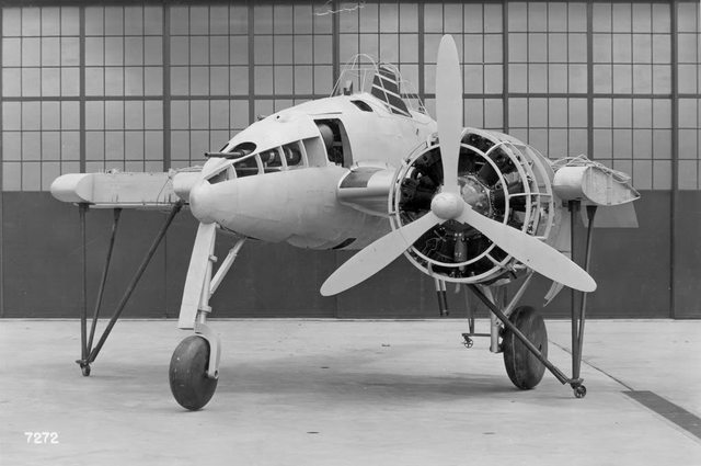 Истребитель-перехватчик Lockheed XP-49