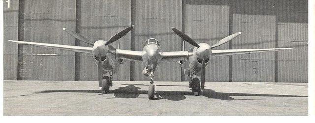 Истребитель-перехватчик Lockheed XP-49