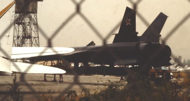 МиГ-31 на секретном аэродроме.