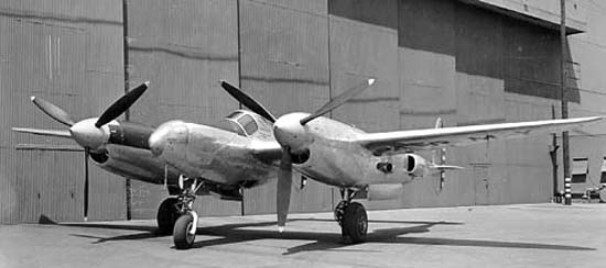 Истребитель-перехватчик Lockheed XP-49