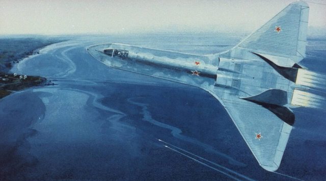 Истребитель Су-31.