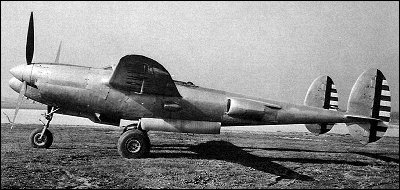 Истребитель-перехватчик Lockheed XP-49