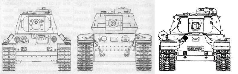 Легкий Т-34/КВл, средний КВ-1с/85 и тяжелый ИС-2