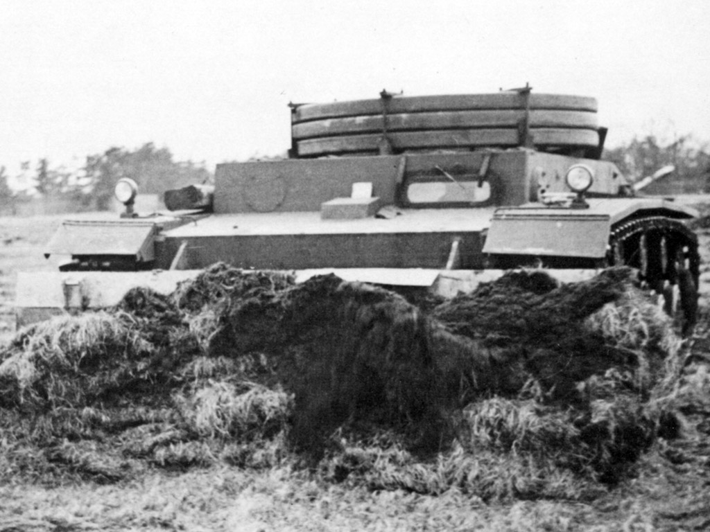Тестирование бульдозерного оборудования, полигон Henschel, 30 января 1944 года