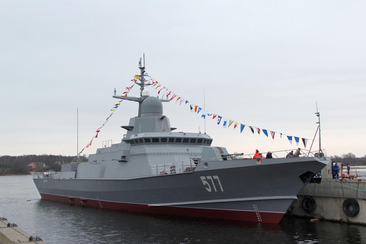 Уникальный боевой корабль ВМФ России