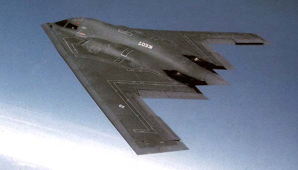 Американский стратегический бомбардировщик Northrop B-2 Spirit