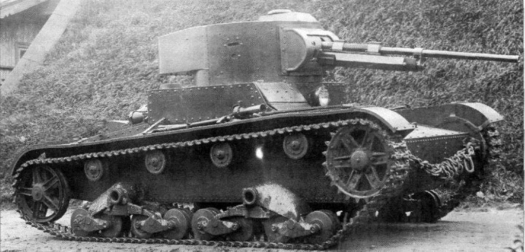 Т-26 с 37-мм автоматом ОКБ-2