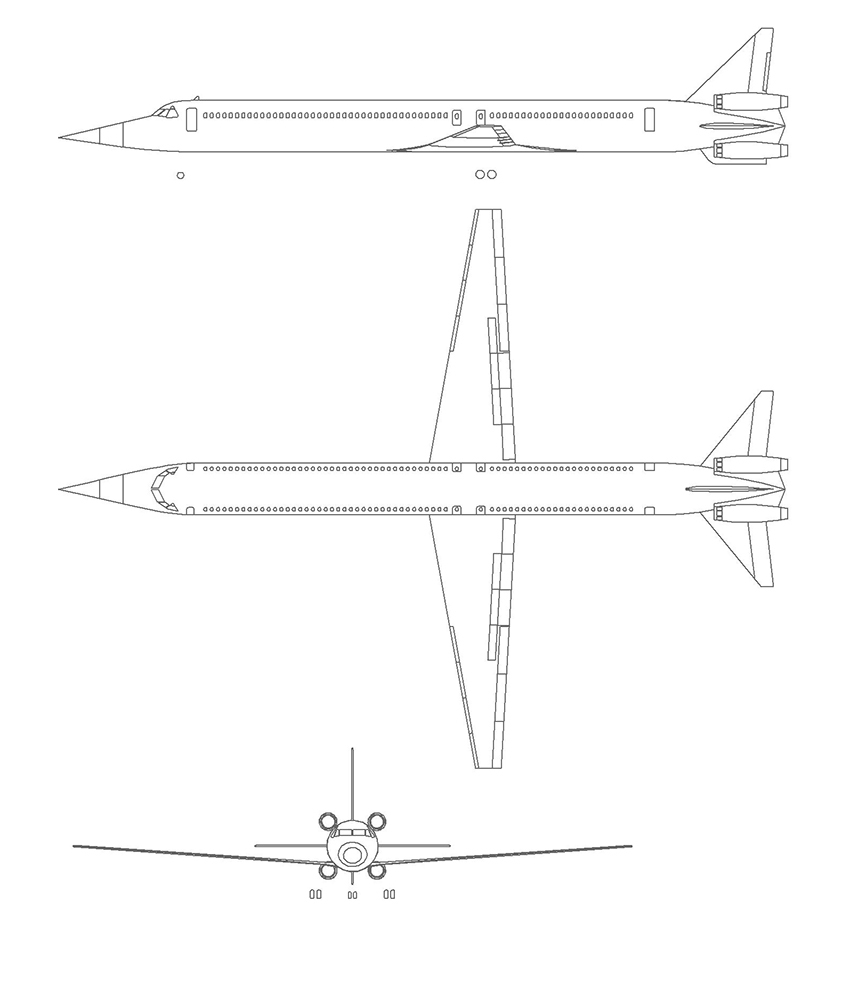 Авиалайнер Новой Японии. Mitsubishi XS-1