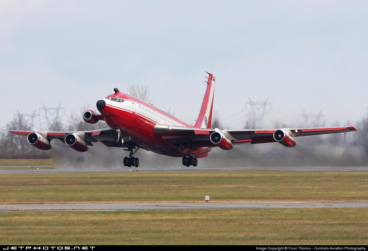 Дали канадцам "Боинг"... Boeing 720/FTB 1