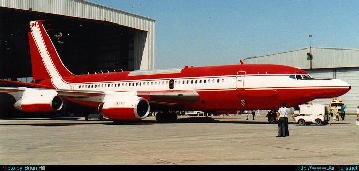 Дали канадцам "Боинг"... Boeing 720/FTB 1