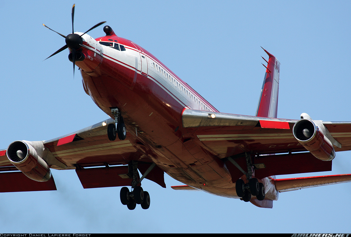 Дали канадцам "Боинг"... Boeing 720/FTB 1