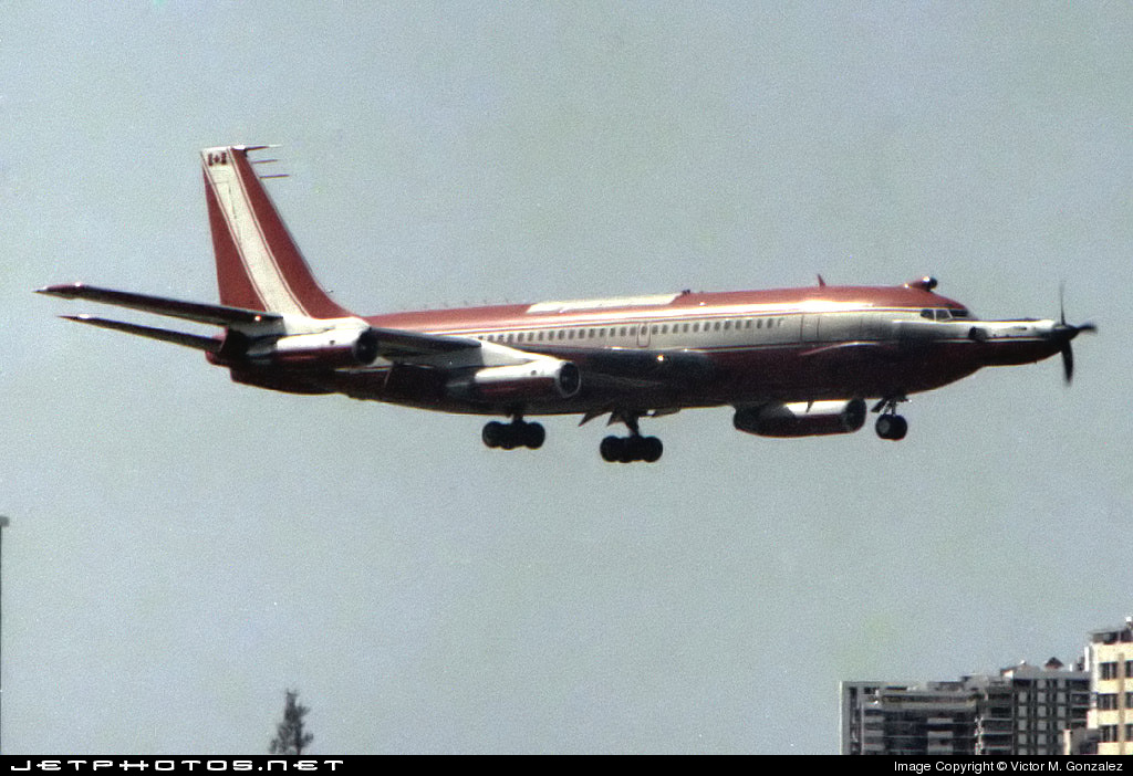 Дали канадцам "Боинг"... Boeing 720/FTB 1