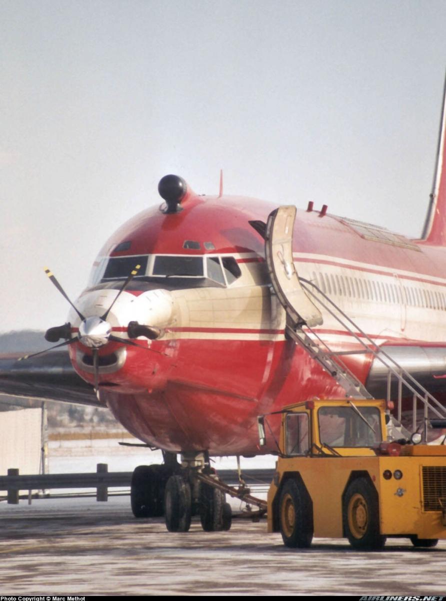 Дали канадцам "Боинг"... Boeing 720/FTB 1