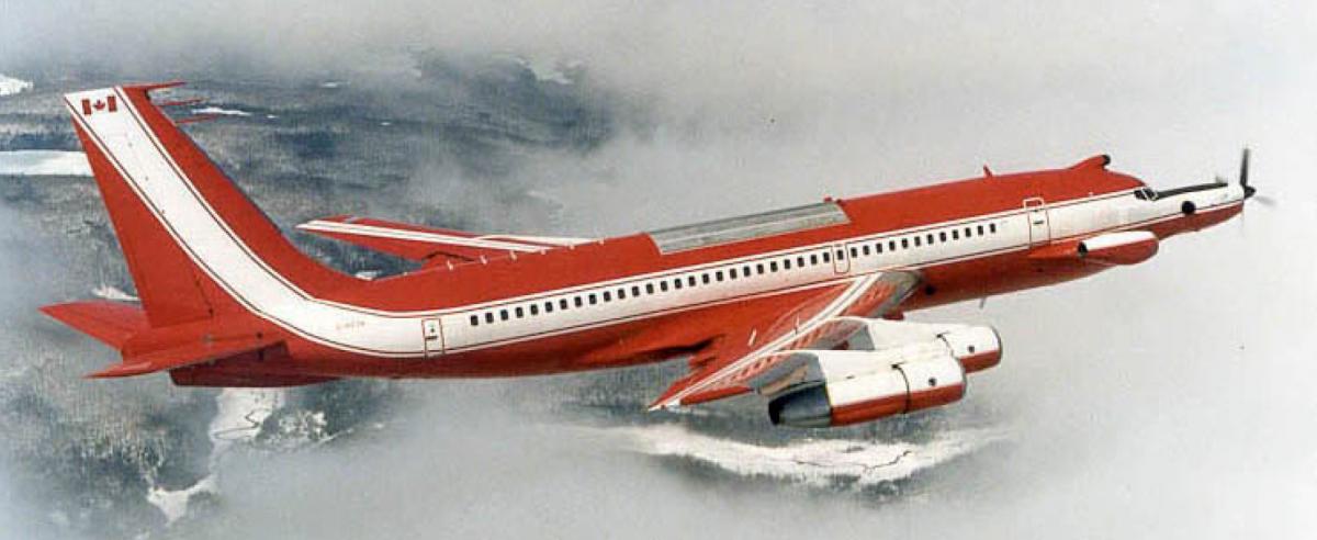 Дали канадцам "Боинг"... Boeing 720/FTB 1