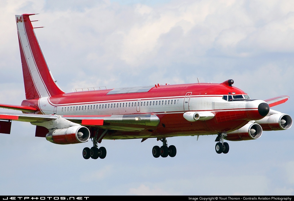 Дали канадцам "Боинг"... Boeing 720/FTB 1