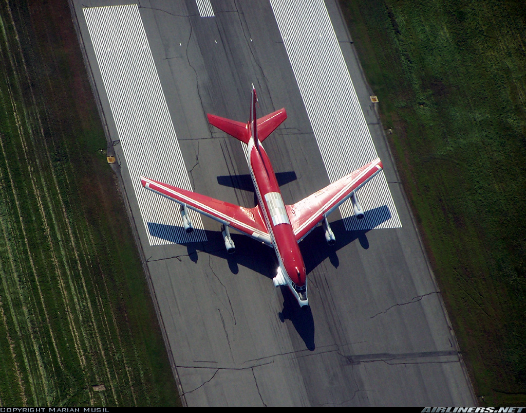 Дали канадцам "Боинг"... Boeing 720/FTB 1