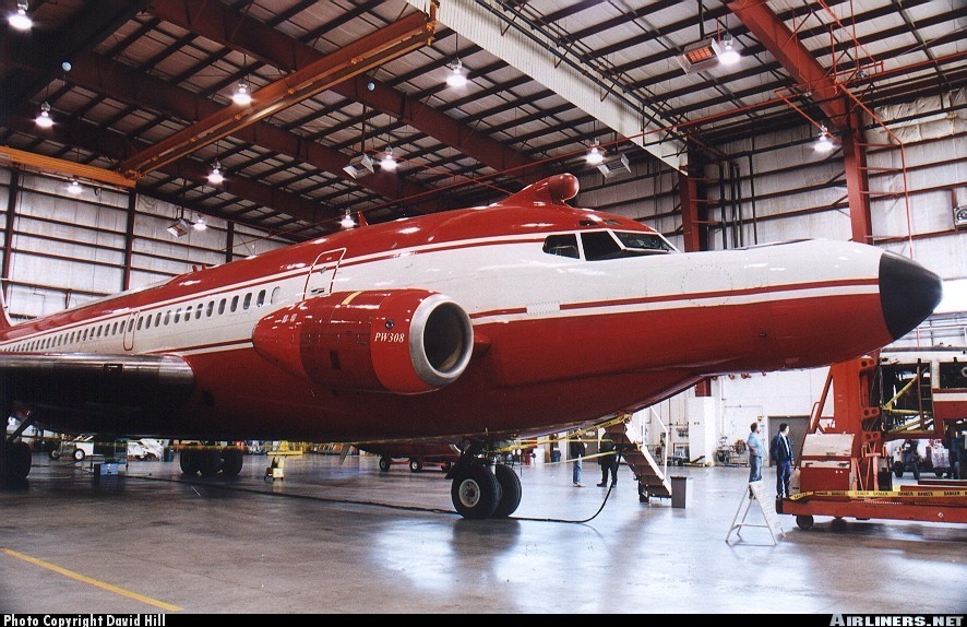 Дали канадцам "Боинг"... Boeing 720/FTB 1