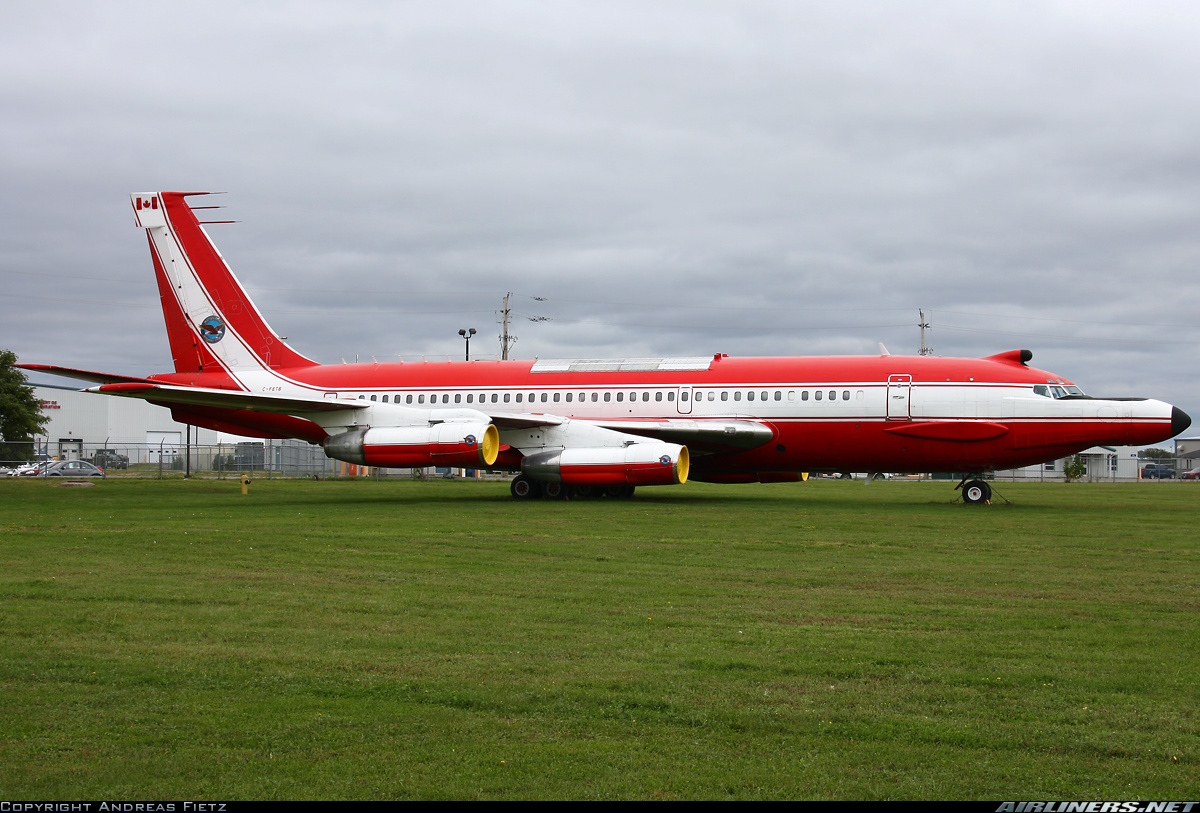 Дали канадцам "Боинг"... Boeing 720/FTB 1