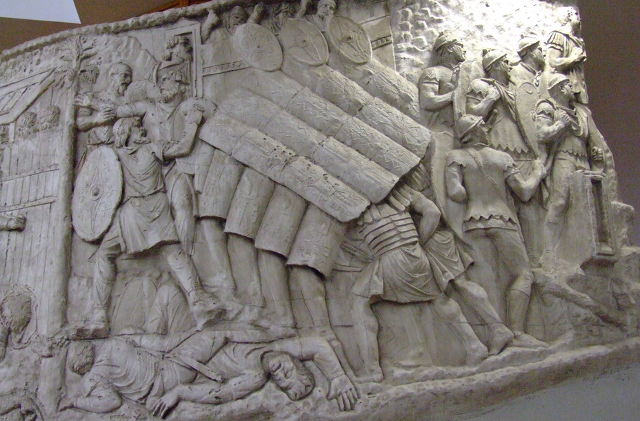 Римские легионеры, изображённые на колонне Траяна