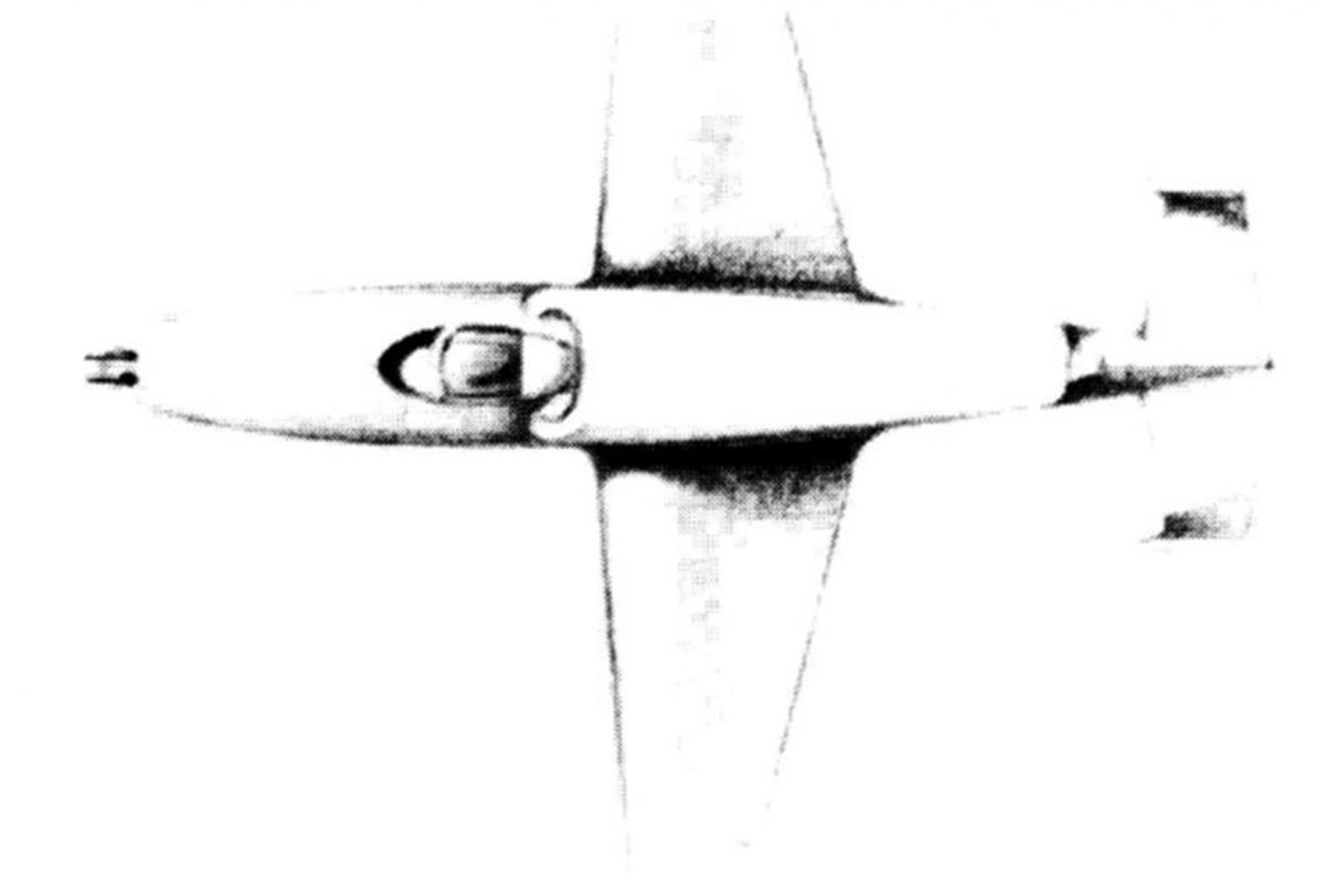 Проект народного истребителя Arado E 580. Германия