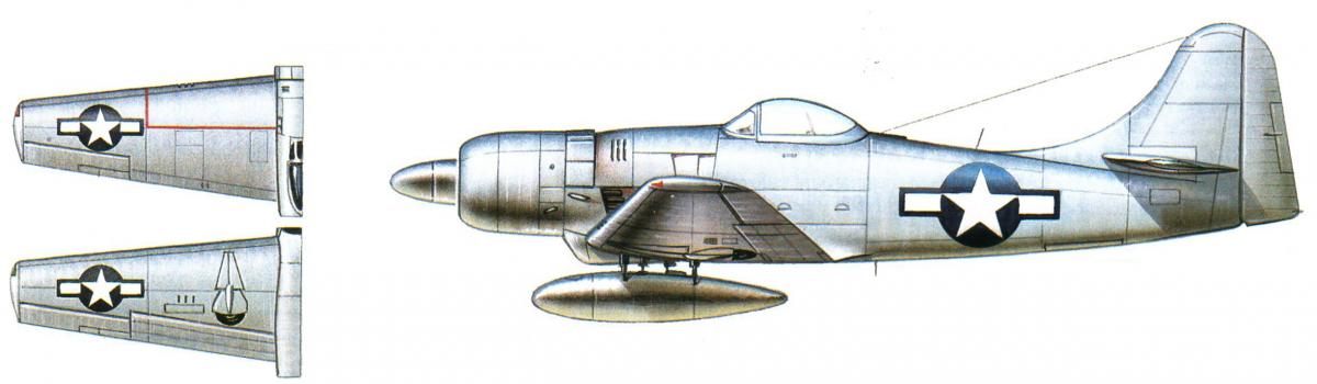 Опытные палубные истребители-бомбардировщики Boeing XF8B-1. США