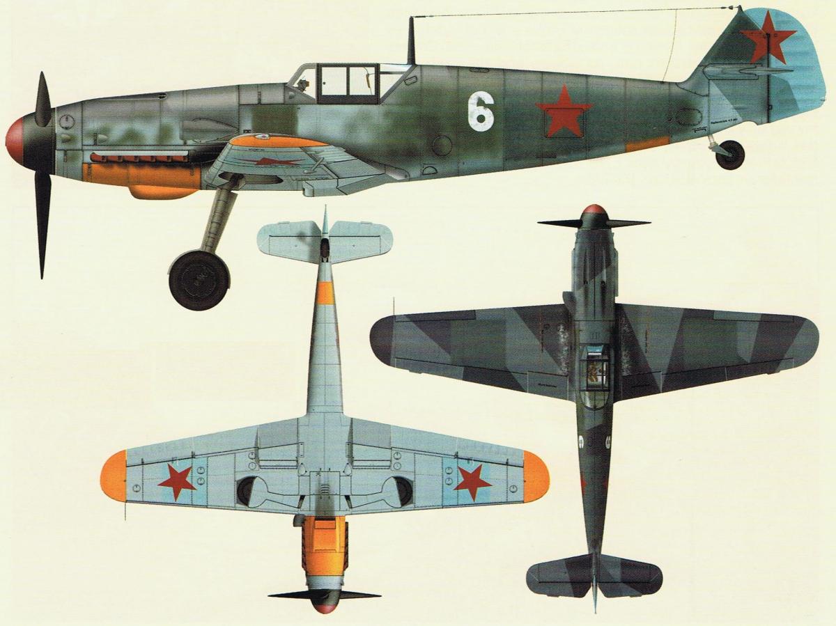 Трофейные истребители Messerschmitt Me 109. Часть 31