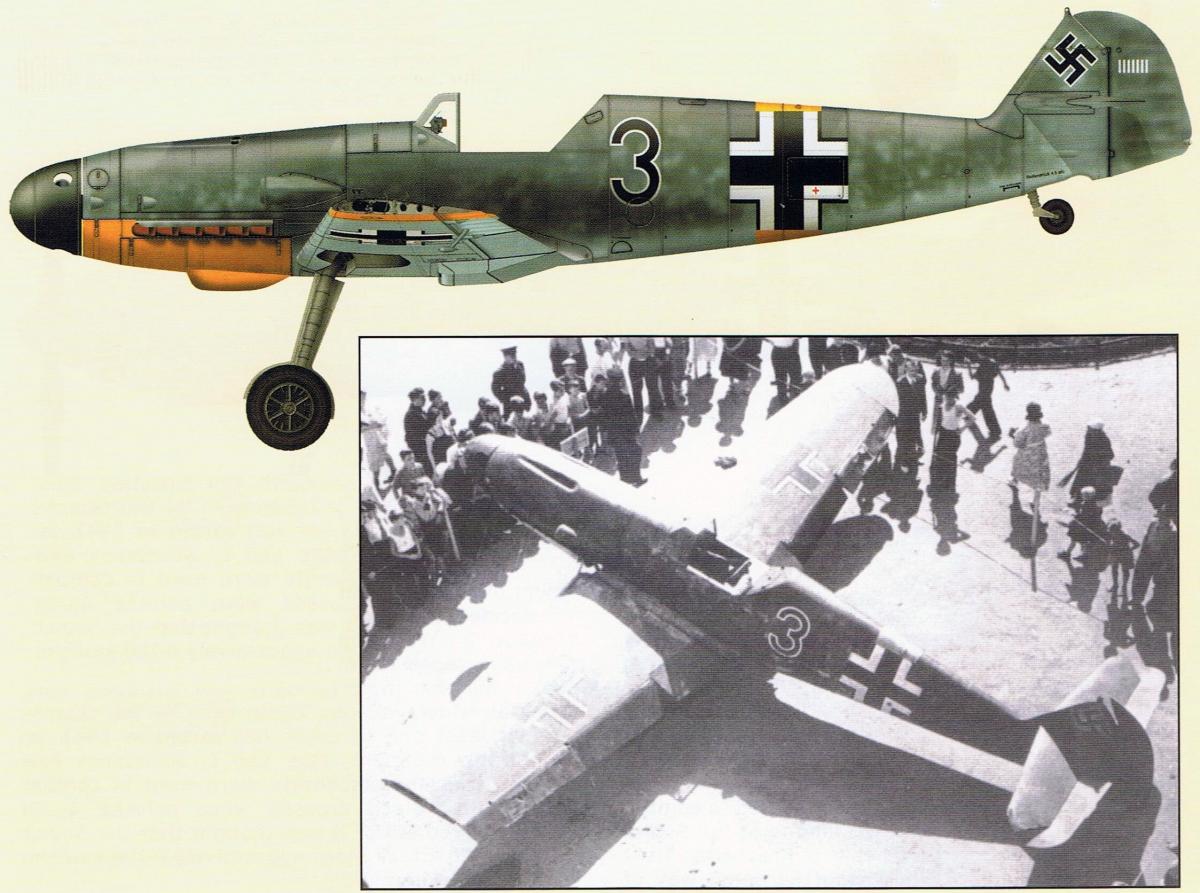 Трофейные истребители Messerschmitt Me 109. Часть 32