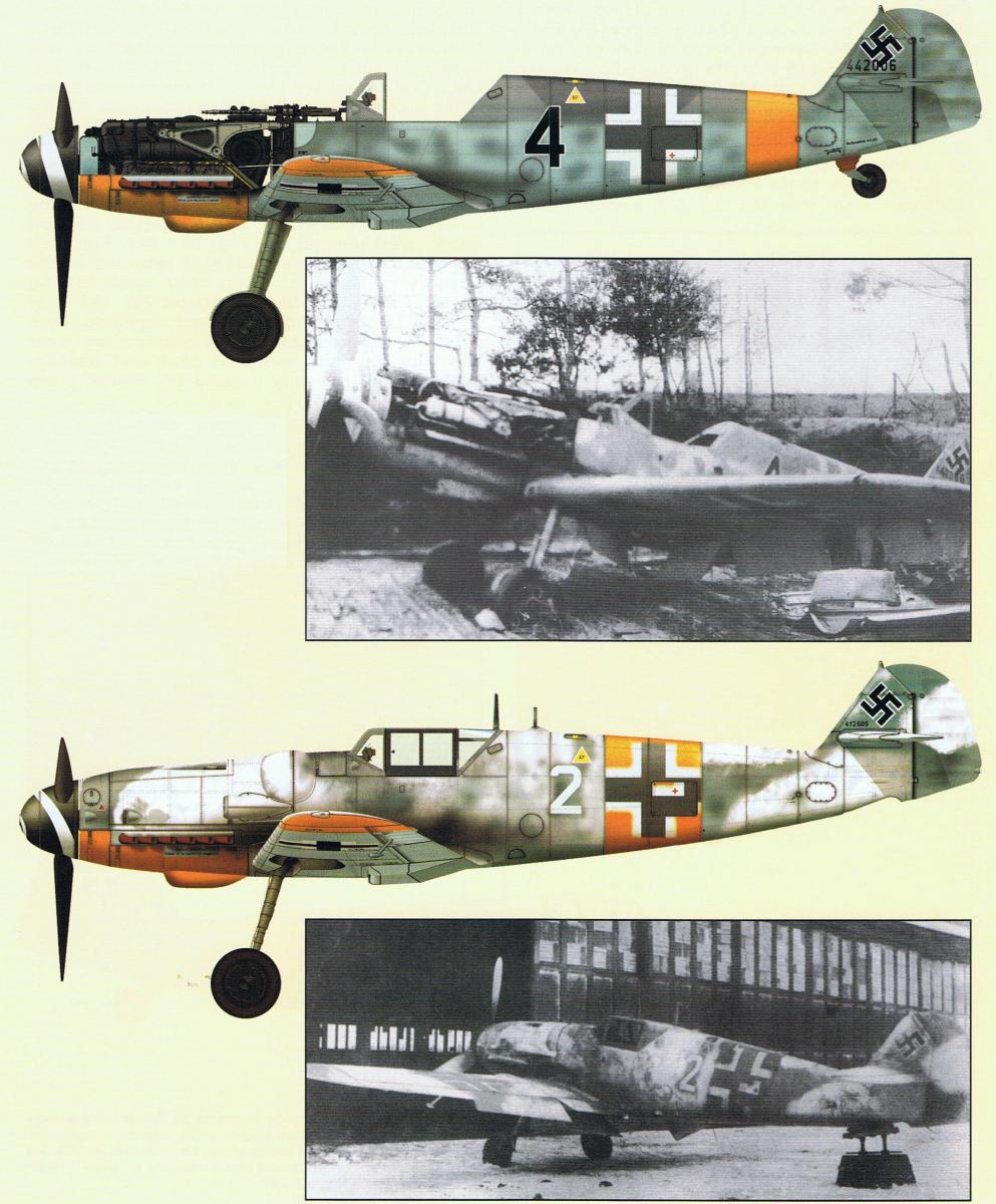 Трофейные истребители Messerschmitt Me 109. Часть 33