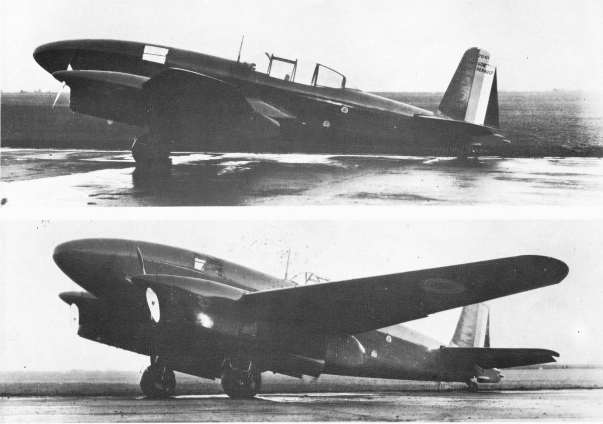 Опытный легкий многоцелевой боевой самолет Caudron-Renault C.670. Франция