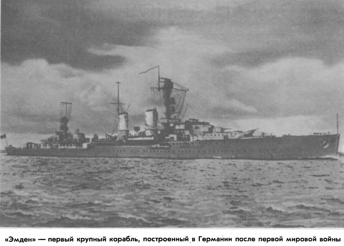 Кораблестроение и военно-морская теория Германии в 1920-1945 годах Часть 1