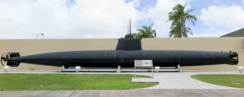 Одна из сохранившихся сверхмалых подводных лодок «тип А».