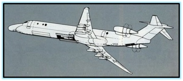 Проект базового противолодочного самолёта Locheed P-7 LRAACA. США