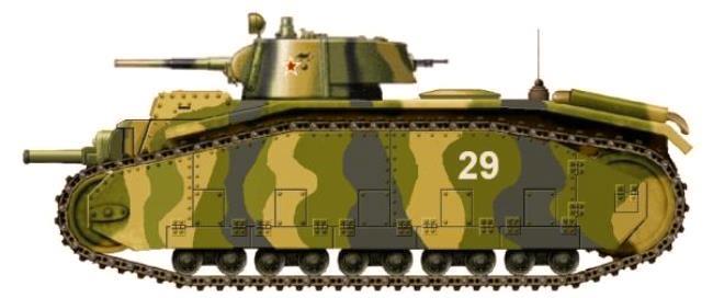 Советские танки с французским шармом...